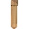 Ekena Millwork Traditional Arts and Crafts Rough Sawn Bracket w/ Offset Brace, Western Red Cedar, 8"W x 28"D x 36"H BKT0806X28X36TRA03RWR - alternate 4